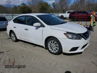 2018 Nissan Sentra SV with VIN 3N1AB7AP9JL639696, listed as a Copart auction lot 46835745 with 88,460 mi miles and Salvage Title. Bid and sale history available at carsss.com. Image 4.