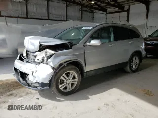 2011 Honda CR-V EX-L with VIN JHLRE4H75BC028463, listed as a Copart auction lot 53109725 with 140,754 mi miles and Salvage title. Bid and sale history available at DreamBid. Image 1.