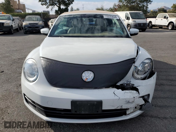 2015 Volkswagen Beetle 1.8T with VIN 3VW517AT6FM802771, listed as a Copart auction lot 72225834 with 128,946 mi miles and Salvage title. Bid and sale history available at DreamBid. Image 5.
