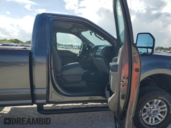 2017 Ford Super Duty F-250 SRW XLT with VIN 1FTBF2BTXHED86449, listed as a Copart auction lot 66594654 with 110,091 mi miles and Salvage Title. Bid and sale history available at carsss.com. Image 10.