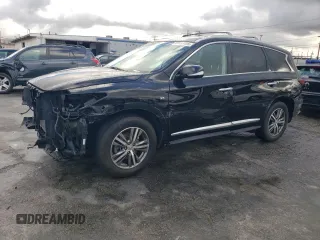 2020 Infiniti QX60 Luxe с VIN 5N1DL0MN3LC506886, выставлен на аукционе Copart как лот 44803495 с пробегом 57 055 миль миль и Списание • Salvage title. История ставок и продаж доступна на DreamBid. Изображение 1.
