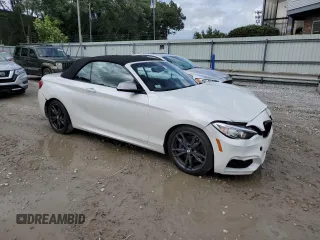 2017 BMW 2 Series M240i xDrive with VIN WBA2L3C33HV667390, listed as a Copart auction lot 71800544 with 78,366 mi miles and Salvage Title. Bid and sale history available at carsss.com. Image 4.