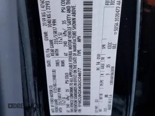2016 Ford Escape SE with VIN 1FMCU9GX4GUC04677, listed as a Copart auction lot 53531765 with 88,355 mi miles and Salvage Title. Bid and sale history available at carsss.com. Image 13.
