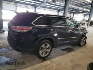 2015 Toyota Highlander Hybrid Limited with VIN 5TDDCRFH2FS008777, listed as a Copart auction lot 43258153 with 99,542 mi miles. Bid and sale history available at carsss.com. Image 3.