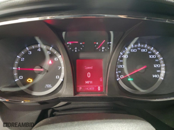 2011 GMC Terrain SLE-2 with VIN 2CTFLTEC5B6246580, listed as a Copart auction lot 44506335 with 142,408 mi miles and Salvage Title. Bid and sale history available at carsss.com. Image 9.
