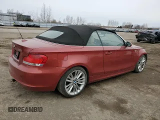 2009 BMW 1 Series 128i with VIN WBAUL73569VJ76363, listed as a Copart auction lot 52380635 with 210,519 mi miles and Salvage Title. Bid and sale history available at DreamBid. Image 3.