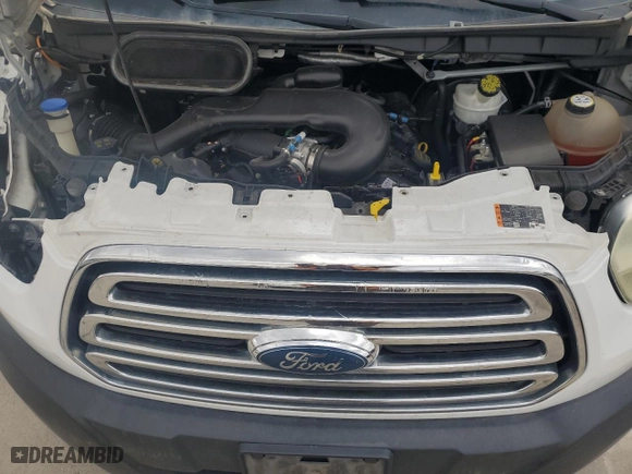 2015 Ford Transit Wagon XL with VIN 1FBAX2CM9FKA64565, listed as a Copart auction lot 52207435 with 186,751 mi miles and Salvage Title. Bid and sale history available at carsss.com. Image 12.