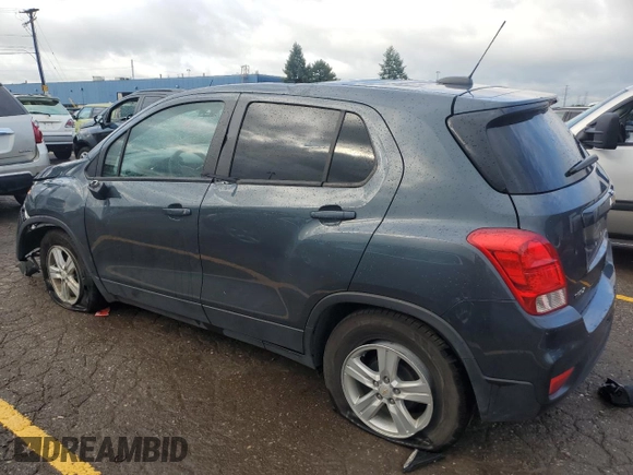 2021 Chevrolet Trax LS z VIN KL7CJKSB7MB331458, wystawiony jako Copart lot #61146094 z przebiegiem 51 419 mil mil oraz Nie do naprawy • Non repairable. Historia ofert i sprzedaży dostępna na DreamBid. Obrazek 2.