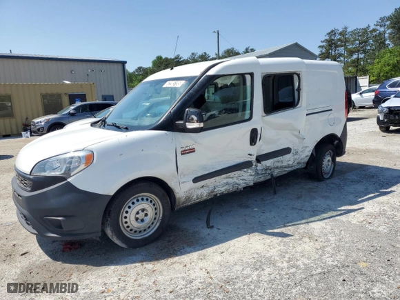 2020 Ram ProMaster City Cargo Van Tradesman with VIN ZFBHRFAB8L6R71571, listed as a Copart auction lot 52285195 with 72,045 mi miles and Salvage Title. Bid and sale history available at carsss.com. Image 1.