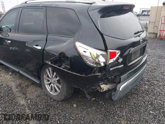 2015 Nissan Pathfinder SV with VIN 5N1AR2MN8FC706485, listed as a IAAI auction lot 40790335 with 123,342 mi miles. Bid and sale history available at carsss.com. Image 6.