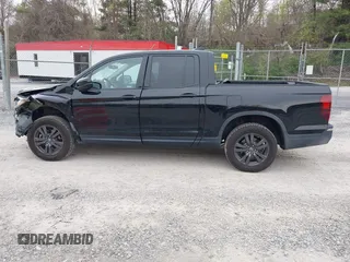 2019 Honda Ridgeline Sport with VIN 5FPYK3F10KB046552, listed as a IAAI auction lot 41983384 with 77,229 mi miles and . Bid and sale history available at DreamBid. Image 14.