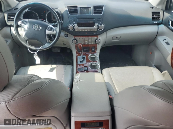 2012 Toyota Highlander Limited with VIN 5TDYK3EH6CS084341, listed as a Copart auction lot 63105265 with 152,868 mi miles and Salvage title. Bid and sale history available at DreamBid. Image 8.
