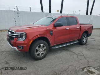 2024 Ford Ranger XLT with VIN 1FTER4HH5RLE09913, listed as a Copart auction lot 54896735 with 22,918 mi miles and Salvage title. Bid and sale history available at DreamBid. Image 1.