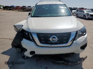 2018 Nissan Pathfinder S z VIN 5N1DR2MN2JC614021, wystawiony jako Copart lot #51286515 z przebiegiem 54 300 mil mil oraz Szkoda całkowita • Salvage title. Historia ofert i sprzedaży dostępna na DreamBid. Obrazek 5.