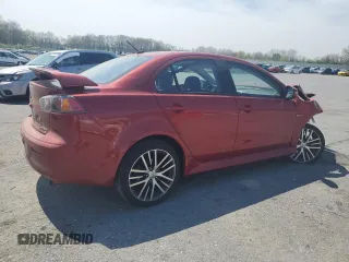 2017 Mitsubishi Lancer ES with VIN JA32V2FW8HU002776, listed as a Copart auction lot 54385355 with 96,620 mi miles and Salvage Title. Bid and sale history available at carsss.com. Image 3.