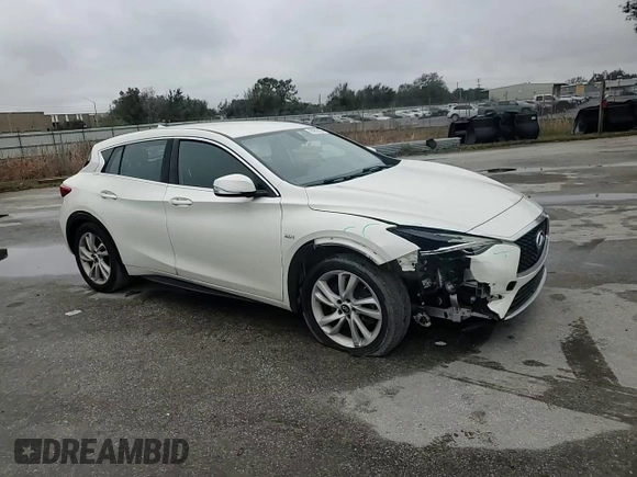2017 Infiniti QX30 Premium with VIN SJKCH5CP6HA039710, listed as a Copart auction lot 86958824 with Not Provided miles and Salvage Title. Bid and sale history available at DreamBid. Image 12.