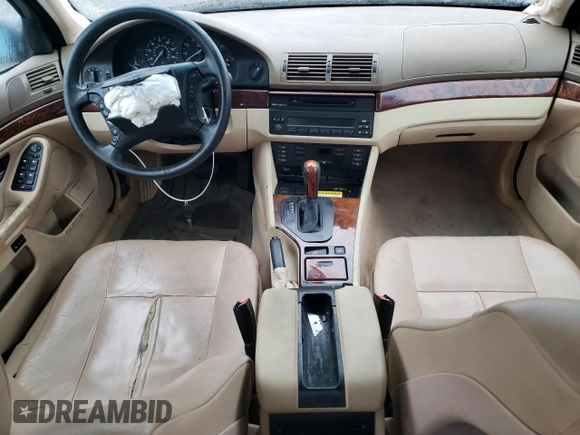 2003 BMW 5 Series 530iA with VIN WBADT63463CK43600, listed as a Copart auction lot 85340764 with 0 mi miles and Salvage Title. Bid and sale history available at carsss.com. Image 8.