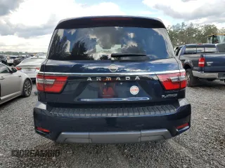2021 Nissan Armada Platinum with VIN JN8AY2DA5M9372810, listed as a Copart auction lot 73799544 with 29,382 mi miles and Non Repairable. Bid and sale history available at carsss.com. Image 6.