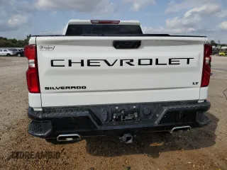 2022 Chevrolet Silverado 1500 LT Trail Boss with VIN 3GCUDFELXNG514100, listed as a Copart auction lot 77884984 with 43,881 mi miles and Salvage Title. Bid and sale history available at DreamBid. Image 6.