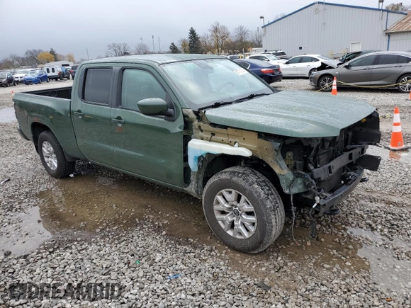 2022 Nissan Frontier SV with VIN 1N6ED1FK7NN603138, listed as a Copart auction lot 80751284 with 76,547 mi miles and Salvage Title. Bid and sale history available at carsss.com. Image 4.