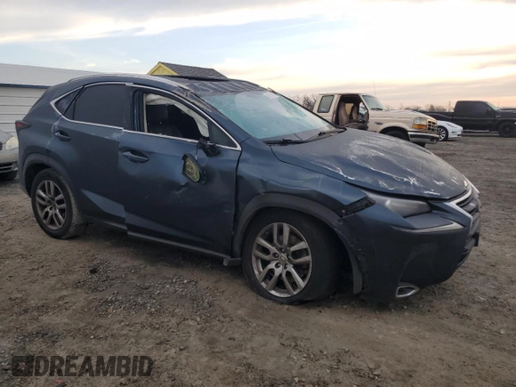 2015 Lexus NX 200t z VIN JTJYARBZ5F2004233, wystawiony jako Copart lot #46116075 z przebiegiem 56 834 mil mil oraz Szkoda całkowita • Salvage title. Historia ofert i sprzedaży dostępna na DreamBid. Obrazek 4.