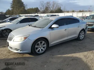 2012 Buick LaCrosse Premium 1 with VIN 1G4GD5E37CF141552, listed as a Copart auction lot 45886835 with 72,614 mi miles and Salvage Title. Bid and sale history available at carsss.com. Image 1.