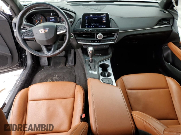 2020 Cadillac CT4 Premium Luxury with VIN 1G6DF5RK8L0156215, listed as a Copart auction lot 41991235 with 36,368 mi miles and Non Repairable. Bid and sale history available at carsss.com. Image 8.