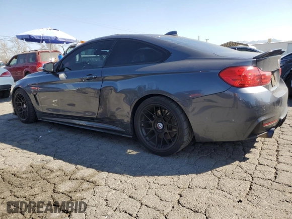 2014 BMW 4 Series 435i with VIN WBA3R1C56EF774500, listed as a Copart auction lot 46675765 with 133,912 mi miles and Salvage Title. Bid and sale history available at carsss.com. Image 2.