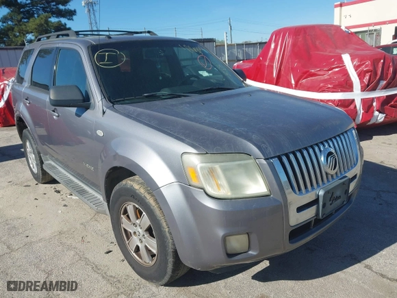 2008 Mercury Mariner with VIN 4M2CU81178KJ06737, listed as a IAAI auction lot 41638001 with 143,895 mi miles. Bid and sale history available at carsss.com. Image 1.