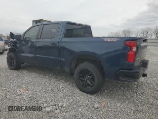 2020 Chevrolet Silverado 1500 Custom Trail Boss with VIN 1GCPYCEF8LZ264878, listed as a Copart auction lot 51793975 with 74,054 mi miles and Salvage Title. Bid and sale history available at DreamBid. Image 2.