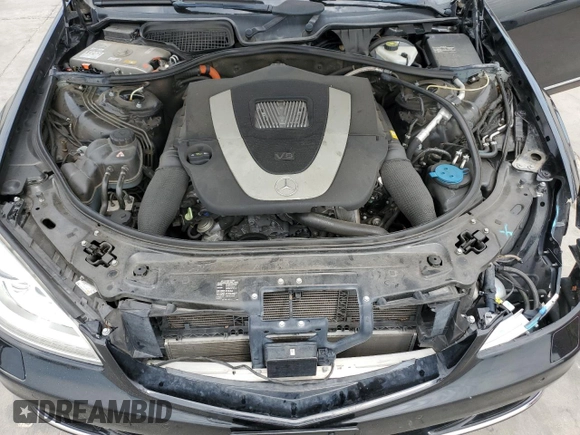 2010 Mercedes-Benz S 400 with VIN WDDNG9FB3AA301975, listed as a Copart auction lot 68335744 with 72,948 mi miles and Salvage Title. Bid and sale history available at DreamBid. Image 11.