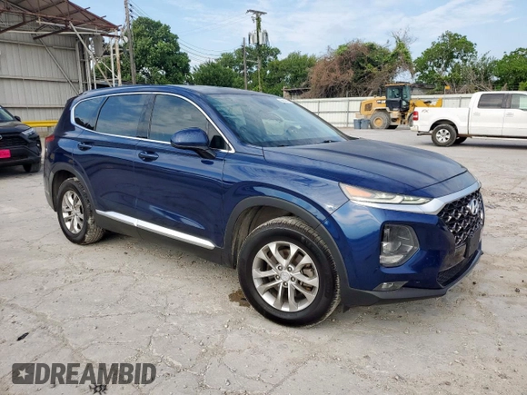 2019 Hyundai Santa Fe SEL z VIN 5NMS33AD0KH029696, wystawiony jako Copart lot #58147435 z przebiegiem 150 417 mil mil oraz Szkoda całkowita • Salvage title. Historia ofert i sprzedaży dostępna na DreamBid. Obrazek 4.