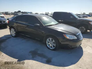 2014 Chrysler 200 LX with VIN 1C3CCBAG7EN101336, listed as a Copart auction lot 49873065 with 159,348 mi miles and Salvage Title. Bid and sale history available at carsss.com. Image 4.