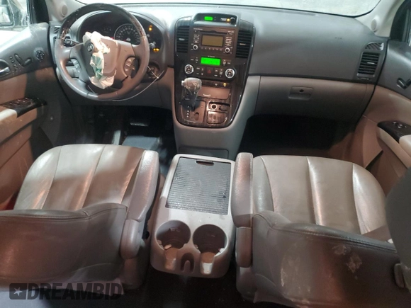 2014 Kia Sedona EX with VIN KNDMH4C73E6558679, listed as a Copart auction lot 89260495 with 125,475 mi miles and Salvage Title. Bid and sale history available at carsss.com. Image 8.