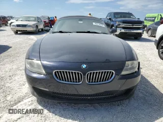 2008 BMW Z4 3.0si with VIN 4USBU53578LX04489, listed as a Copart auction lot 76914574 with 0 mi miles and Salvage Title. Bid and sale history available at carsss.com. Image 5.