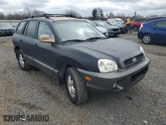 2002 Hyundai Santa Fe GLS with VIN KM8SC13D92U319473, listed as a Copart auction lot 50300365 with 112,352 mi miles and Clean Title. Bid and sale history available at carsss.com. Image 4.