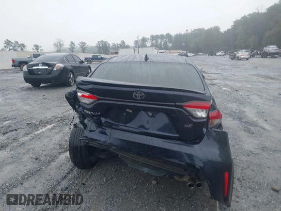 2023 Toyota Corolla SE with VIN 5YFS4MCE0PP141386, listed as a IAAI auction lot 40439078 with 25,000 mi miles and . Bid and sale history available at DreamBid. Image 16.