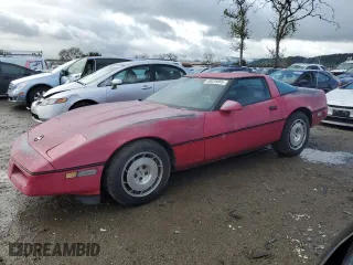 1986 Chevrolet Corvette with VIN 1G1YY0784G5122549, listed as a Copart auction lot 48634065 with 127,087 mi miles and Clean Title. Bid and sale history available at carsss.com. Image 1.