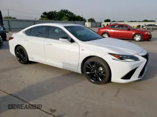 2022 Lexus ES 300h F Sport with VIN 58AGA1C19NU015929, listed as a Copart auction lot 56963705 with 50,011 mi miles and Clean title. Bid and sale history available at DreamBid. Image 4.