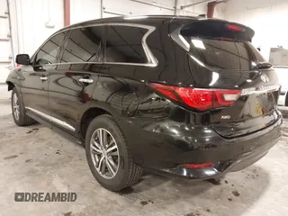 2019 Infiniti QX60 Luxe with VIN 5N1DL0MMXKC565309, listed as a IAAI auction lot 42184987 with 129,985 mi miles and . Bid and sale history available at DreamBid. Image 3.