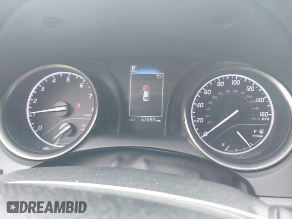 2023 Toyota Camry SE with VIN 4T1G11AKXPU827360, listed as a IAAI auction lot 42217356 with 57,497 mi miles and . Bid and sale history available at DreamBid. Image 7.