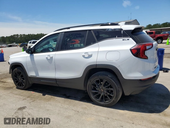 2024 GMC Terrain SLE with VIN 3GKALMEG6RL106451, listed as a Copart auction lot 57815815 with 14,803 mi miles and Salvage title. Bid and sale history available at DreamBid. Image 2.