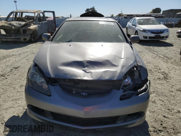2006 Acura RSX Type-S Leather with VIN JH4DC53096S002343, listed as a Copart auction lot 77259604 with 198,021 mi miles and Clean Title. Bid and sale history available at carsss.com. Image 5.