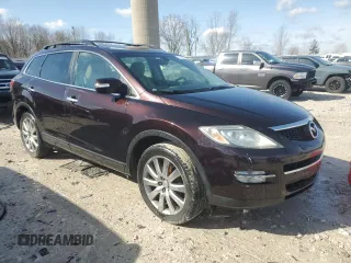 2008 Mazda CX-9 Grand Touring with VIN JM3TB38A580148220, listed as a Copart auction lot 51613295 with 177,113 mi miles and Clean Title. Bid and sale history available at DreamBid. Image 4.