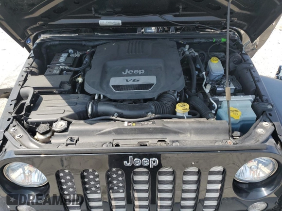 2018 Jeep Wrangler Willys Wheeler W с VIN 1C4AJWAG7JL860204, выставлен на аукционе Copart как лот 60683605 с пробегом 59 606 миль миль и Списание • Salvage title. История ставок и продаж доступна на DreamBid. Изображение 12.