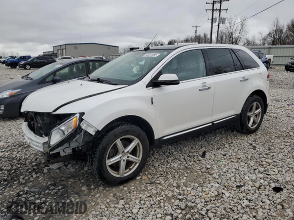 2013 Lincoln MKX with VIN 2LMDJ8JK7DBL18599, listed as a Copart auction lot 53031895 with 122,355 mi miles and Clean Title. Bid and sale history available at carsss.com. Image 1.