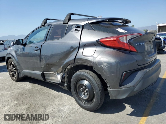 2018 Toyota C-HR XLE with VIN NMTKHMBX8JR053707, listed as a Copart auction lot 57264925 with 78,812 mi miles and Salvage title. Bid and sale history available at DreamBid. Image 2.