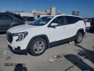 2023 GMC Terrain SLE with VIN 3GKALMEG2PL166613, listed as a Copart auction lot 89016215 with 14,073 mi miles and Salvage Title. Bid and sale history available at carsss.com. Image 1.