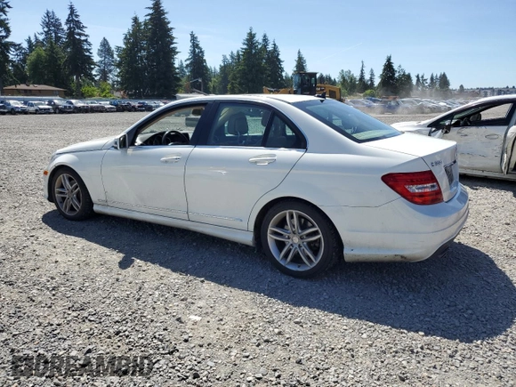 2012 Mercedes-Benz C 300 Sport with VIN WDDGF8BB1CA713617, listed as a Copart auction lot 58546755 with 146,404 mi miles and Salvage title. Bid and sale history available at DreamBid. Image 2.