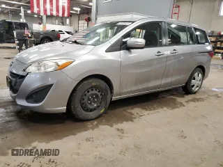 2014 Mazda Mazda5 Sport with VIN JM1CW2BL0E0178304, listed as a Copart auction lot 45409465 with 125,156 mi miles and Salvage Title. Bid and sale history available at carsss.com. Image 1.